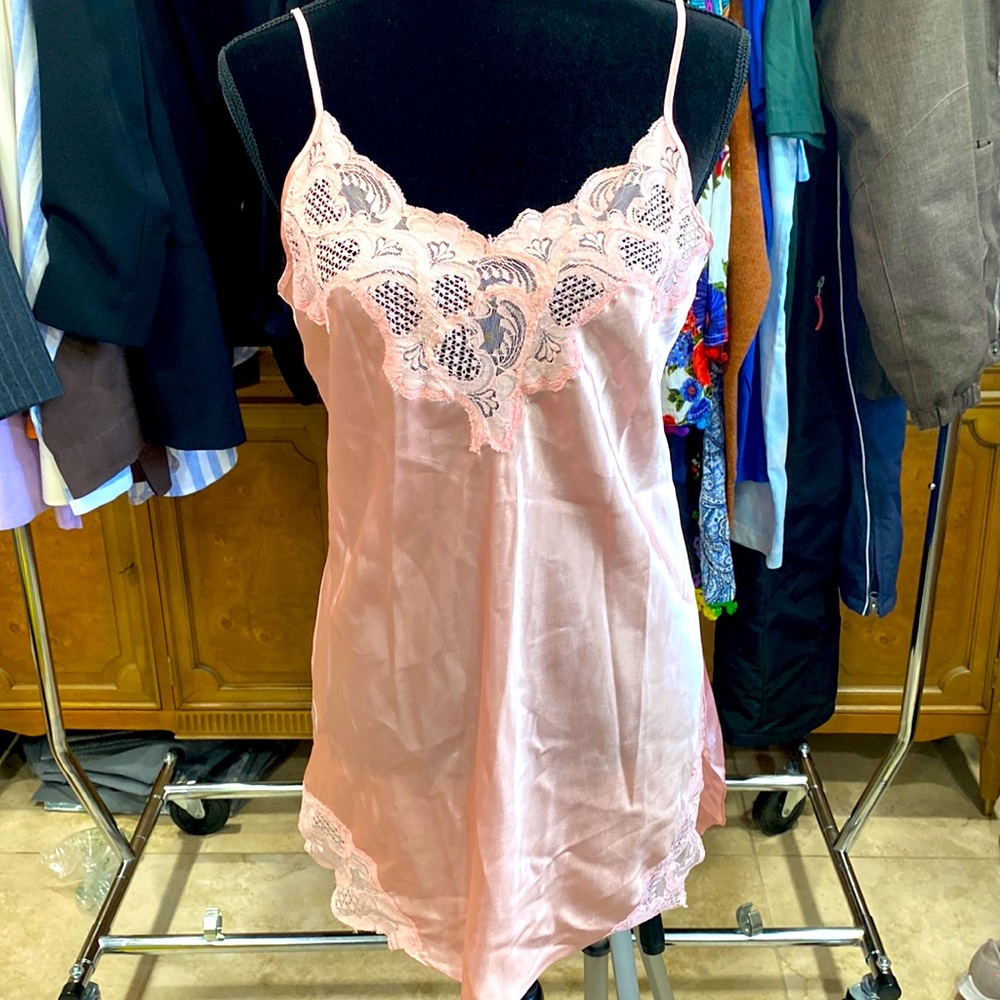 Victoria’s Secret Pink Lace Sleep Slip Nightie Lingerie 💝